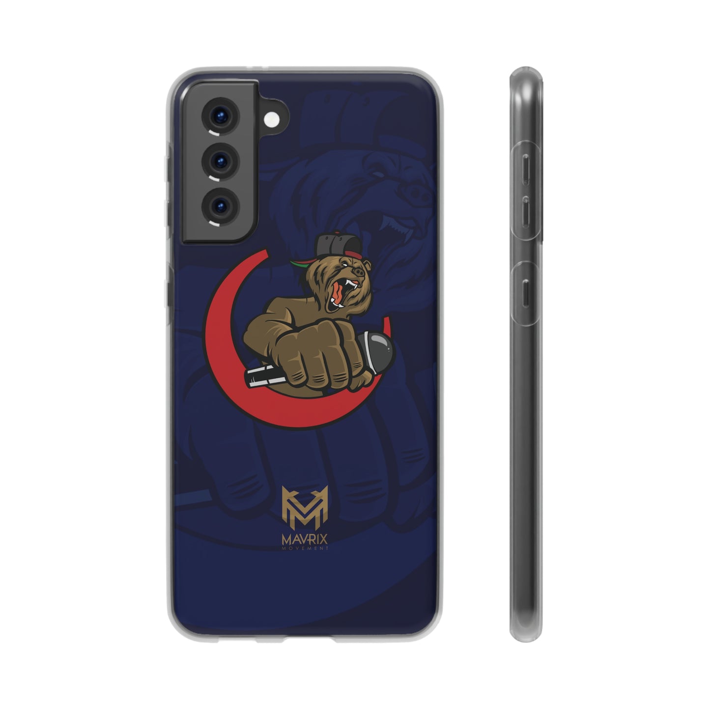 Lac Grizzly Logo - Flexi Cases