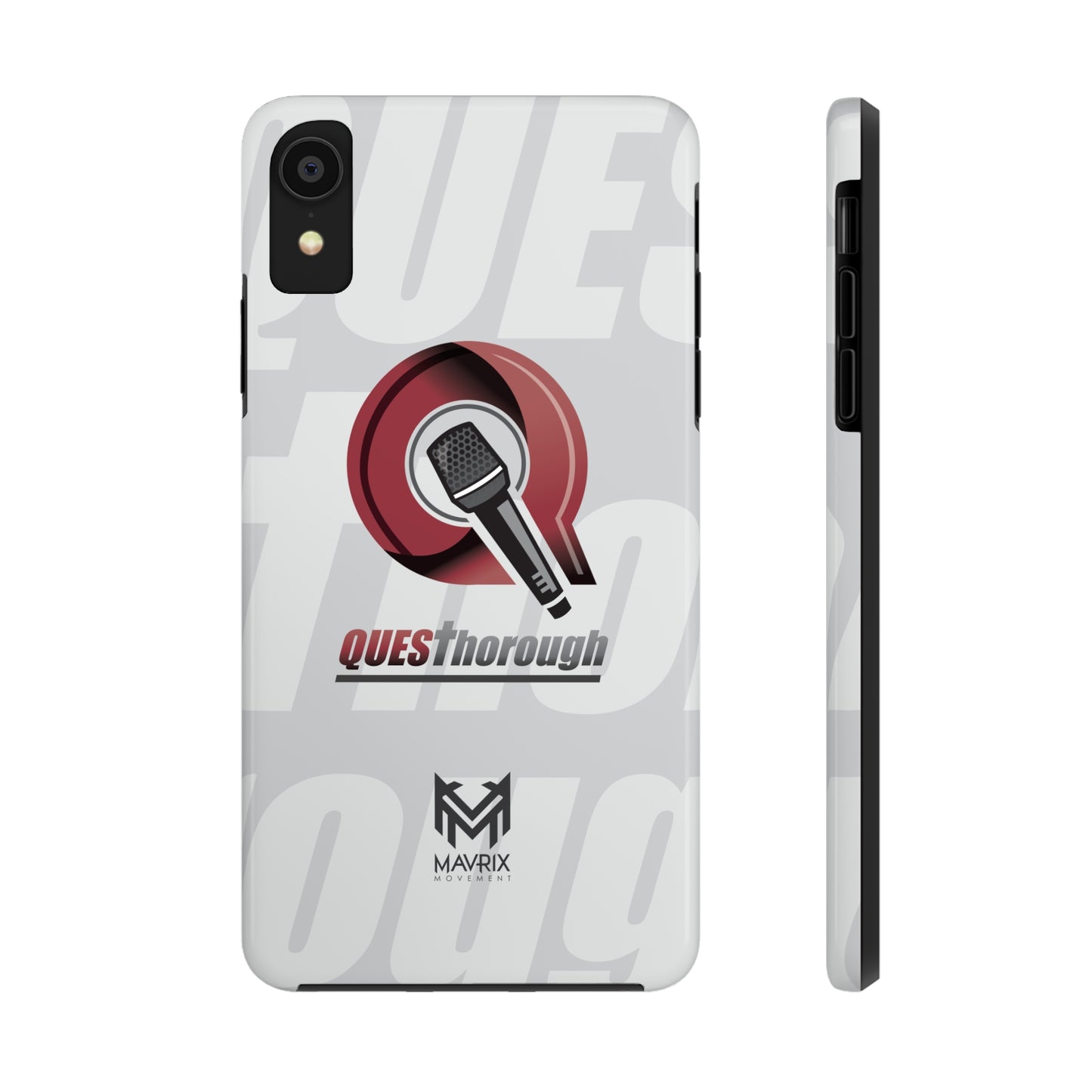 Mavrix QuesThorough Red - Case Mate Tough Phone Cases