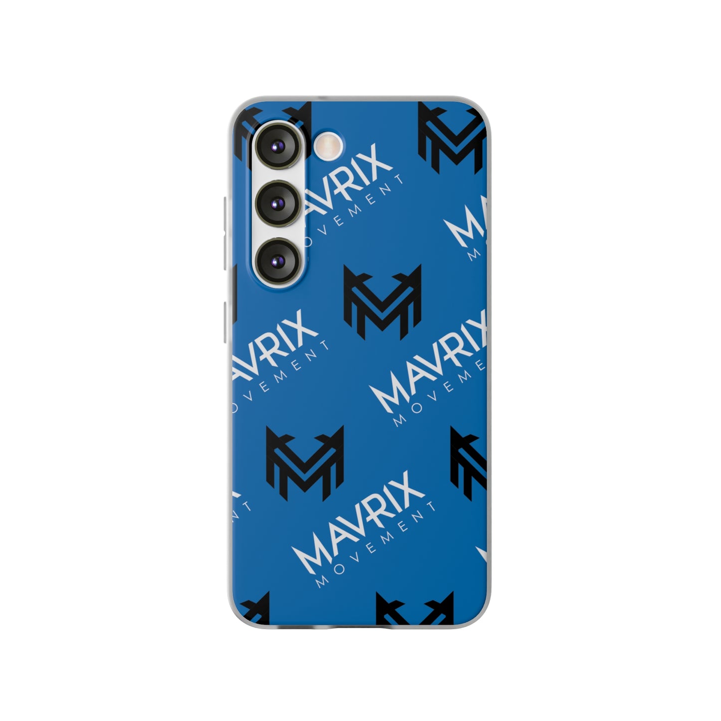 Mavrix Blue Pattern - Flexi Cases