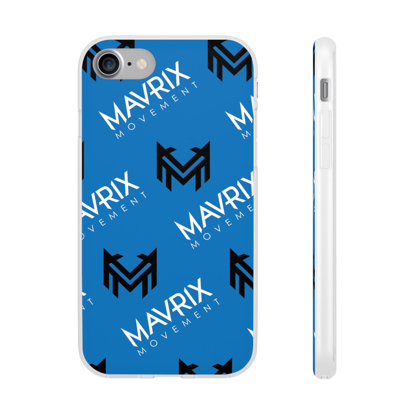 Mavrix Blue Pattern - Flexi Cases