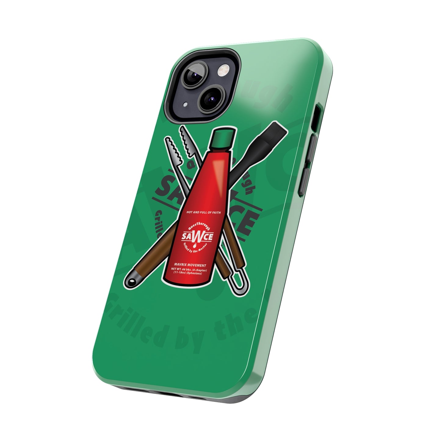 QuesThorough - saWce Bottle - Case Mate Tough Phone Cases