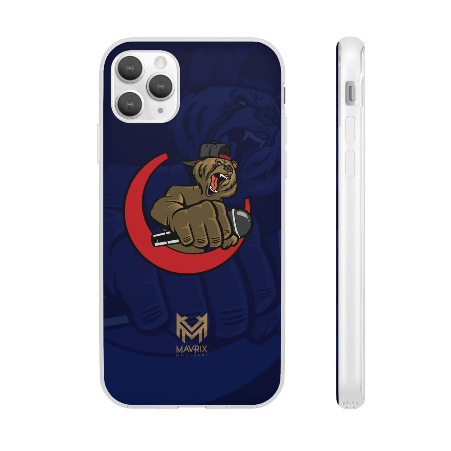 Lac Grizzly Logo - Flexi Cases
