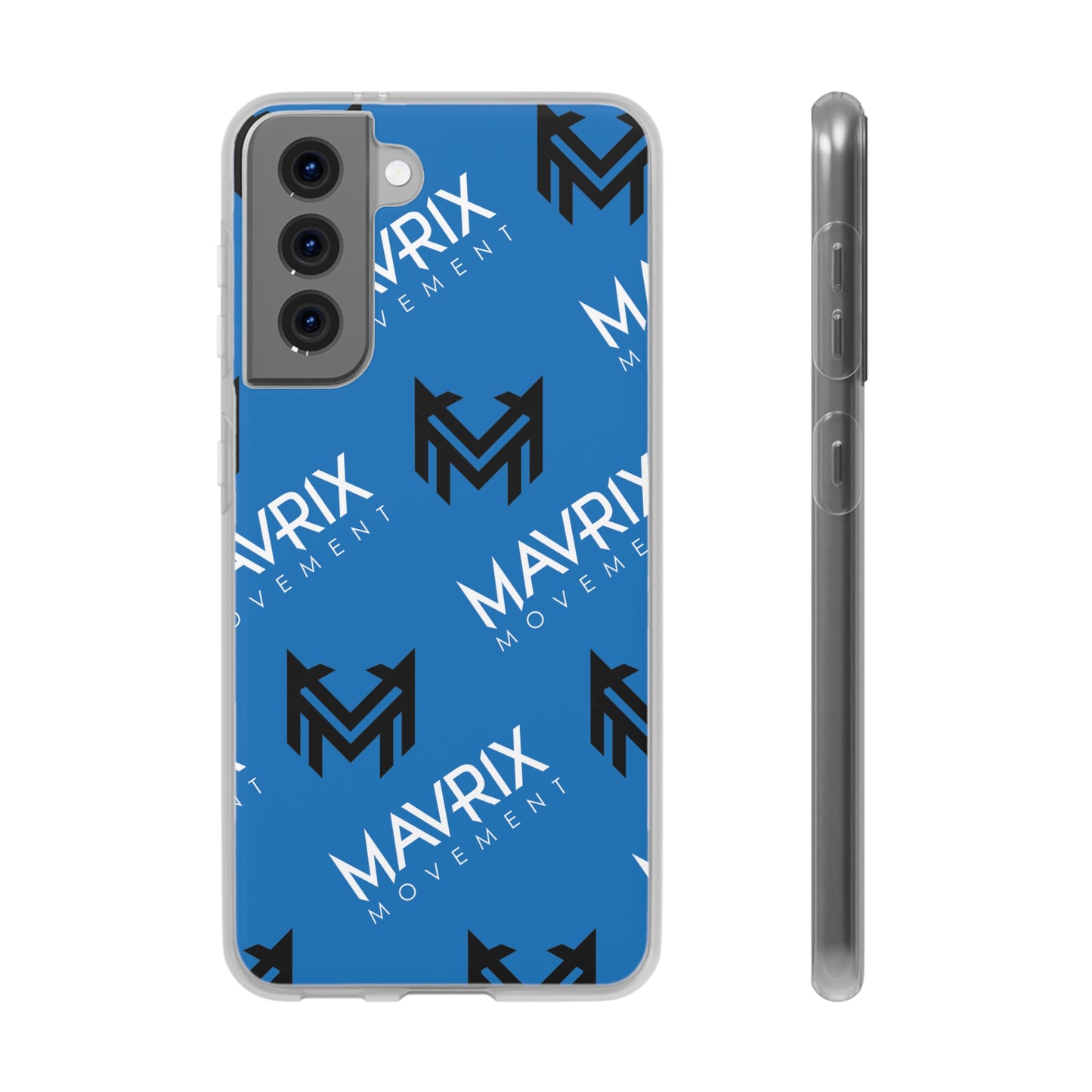 Mavrix Blue Pattern - Flexi Cases