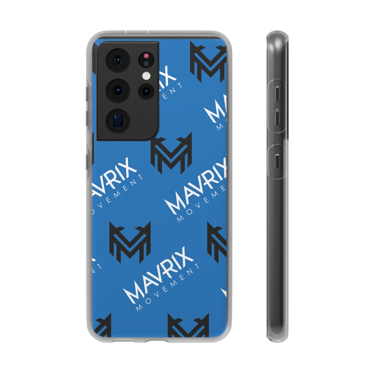 Mavrix Blue Pattern - Flexi Cases