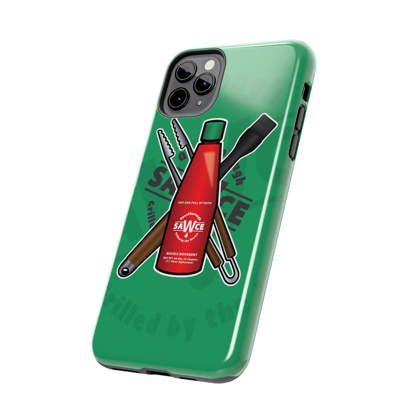 QuesThorough - saWce Bottle - Case Mate Tough Phone Cases