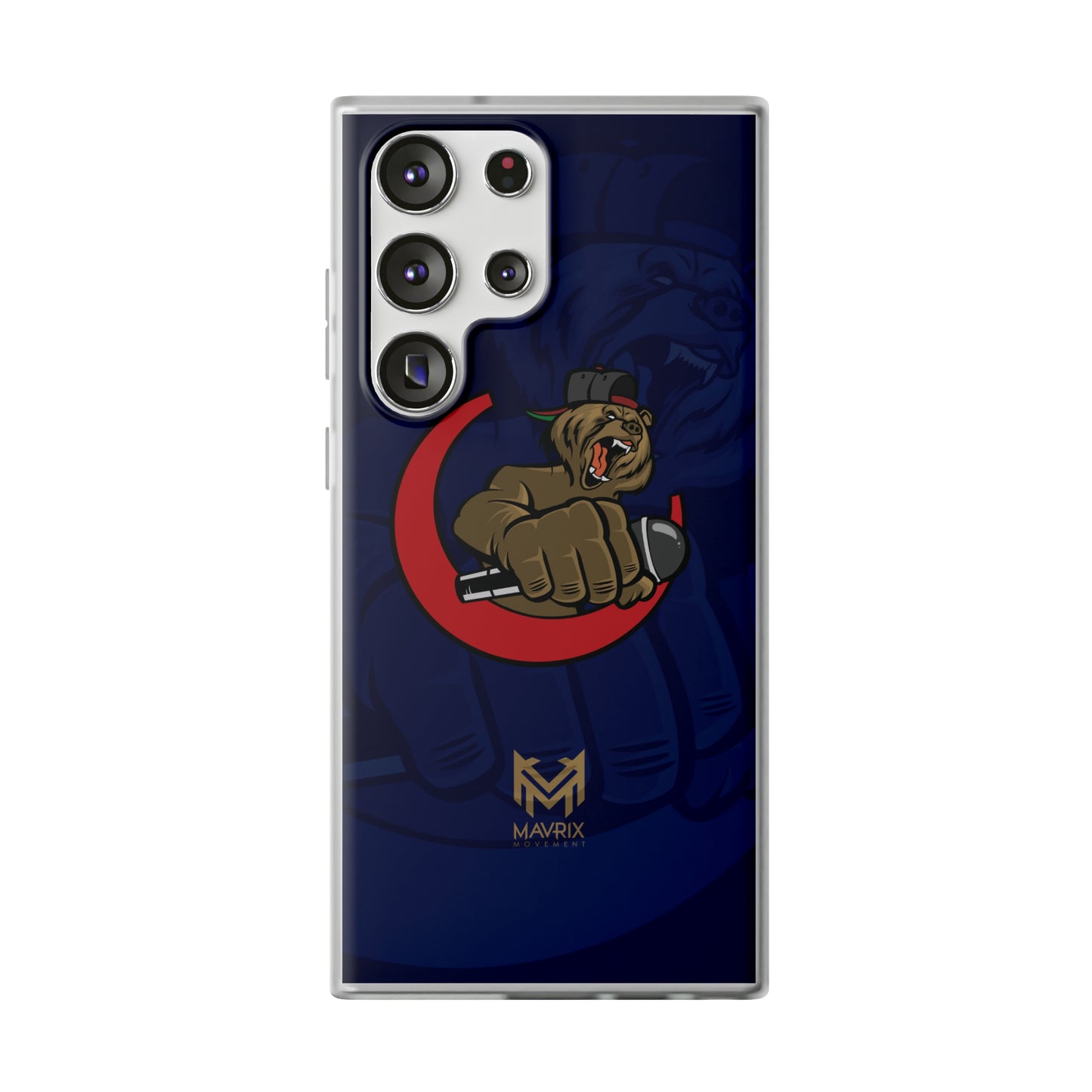 Lac Grizzly Logo - Flexi Cases