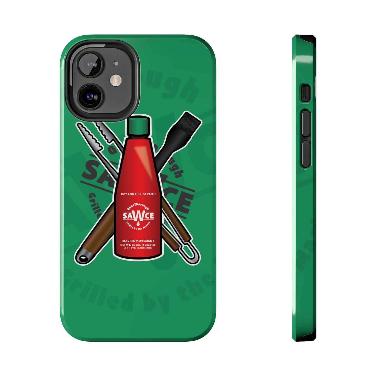 QuesThorough - saWce Bottle - Case Mate Tough Phone Cases