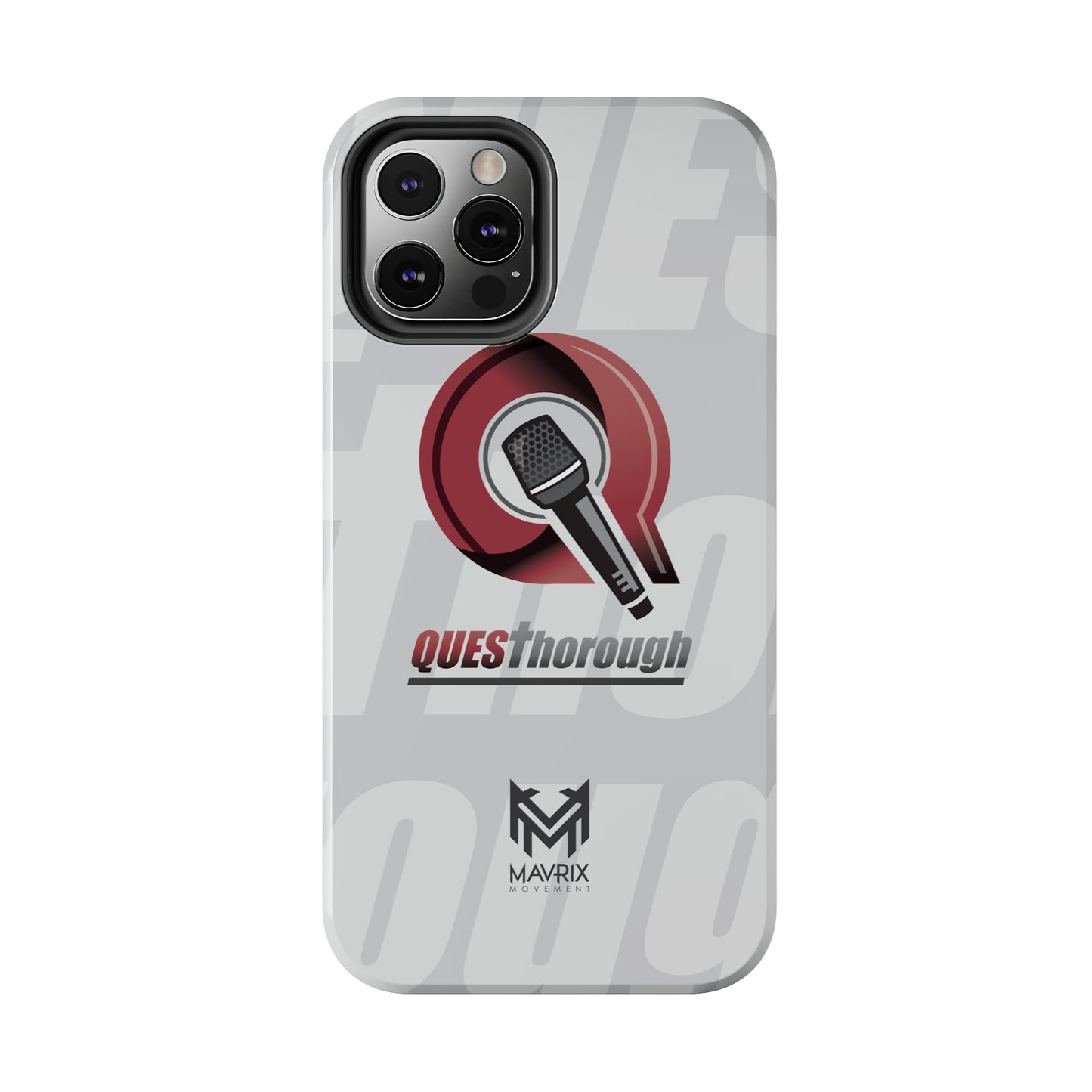 Mavrix QuesThorough Red - Case Mate Tough Phone Cases