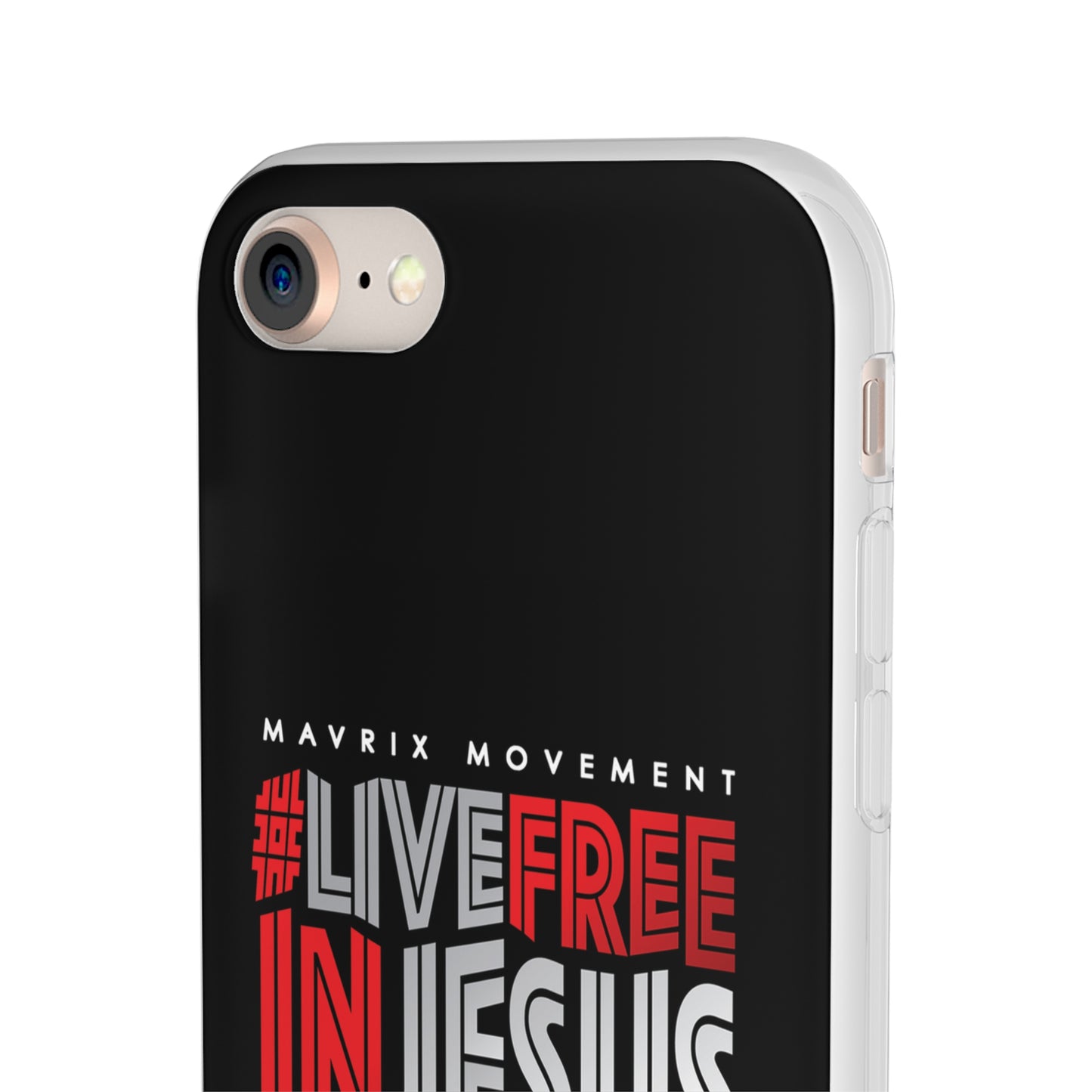 Mavrix #LIVEFREEINJESUS - Flexi Cases