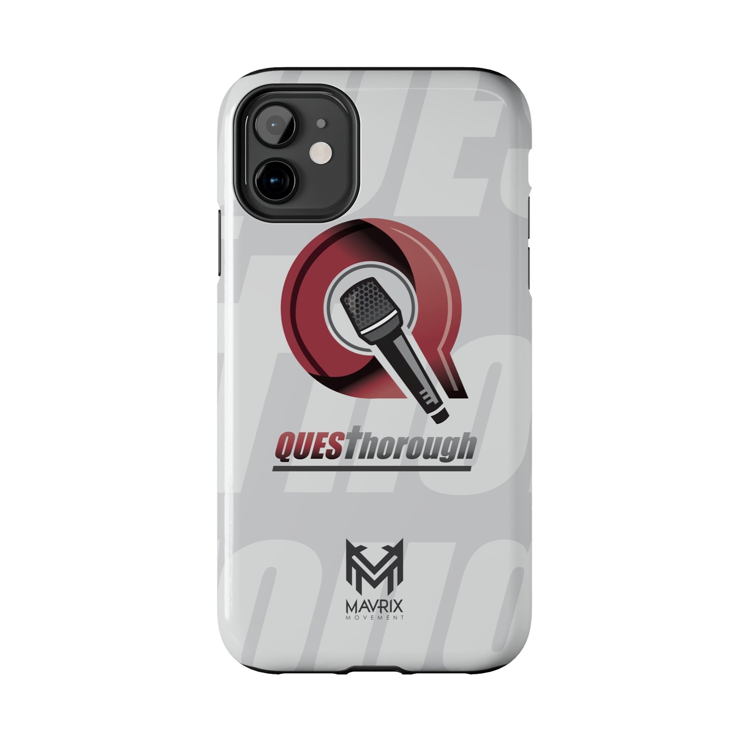 Mavrix QuesThorough Red - Case Mate Tough Phone Cases
