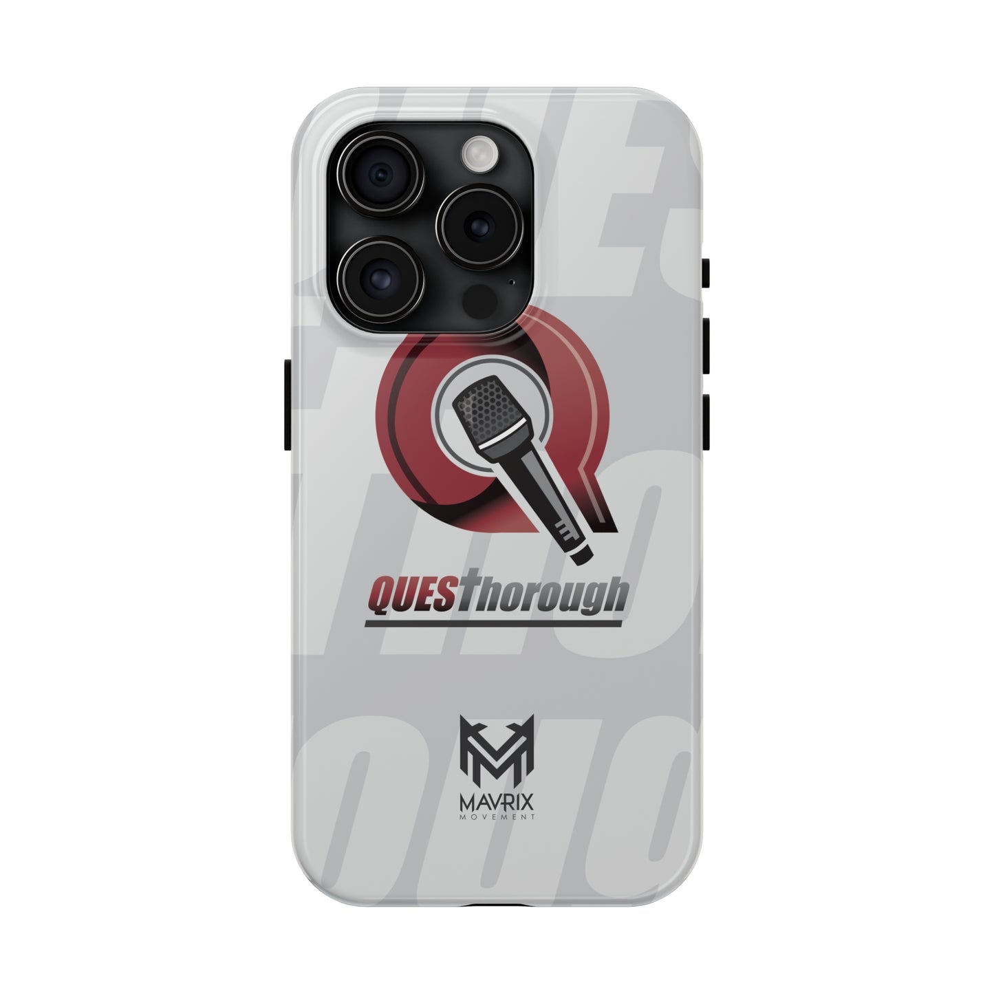 Mavrix QuesThorough Red - Case Mate Tough Phone Cases