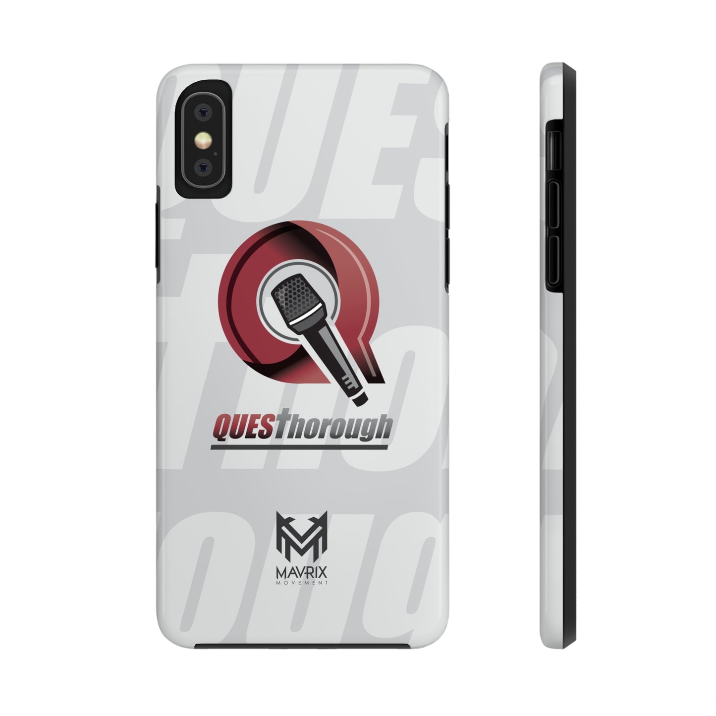 Mavrix QuesThorough Red - Case Mate Tough Phone Cases