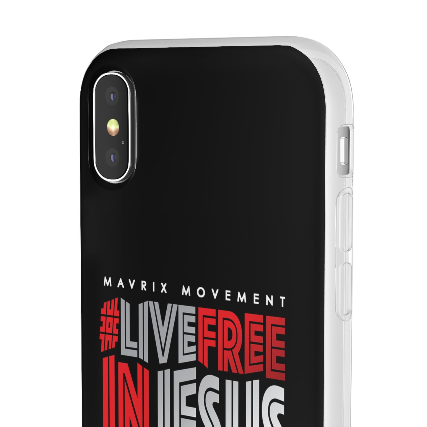 Mavrix #LIVEFREEINJESUS - Flexi Cases