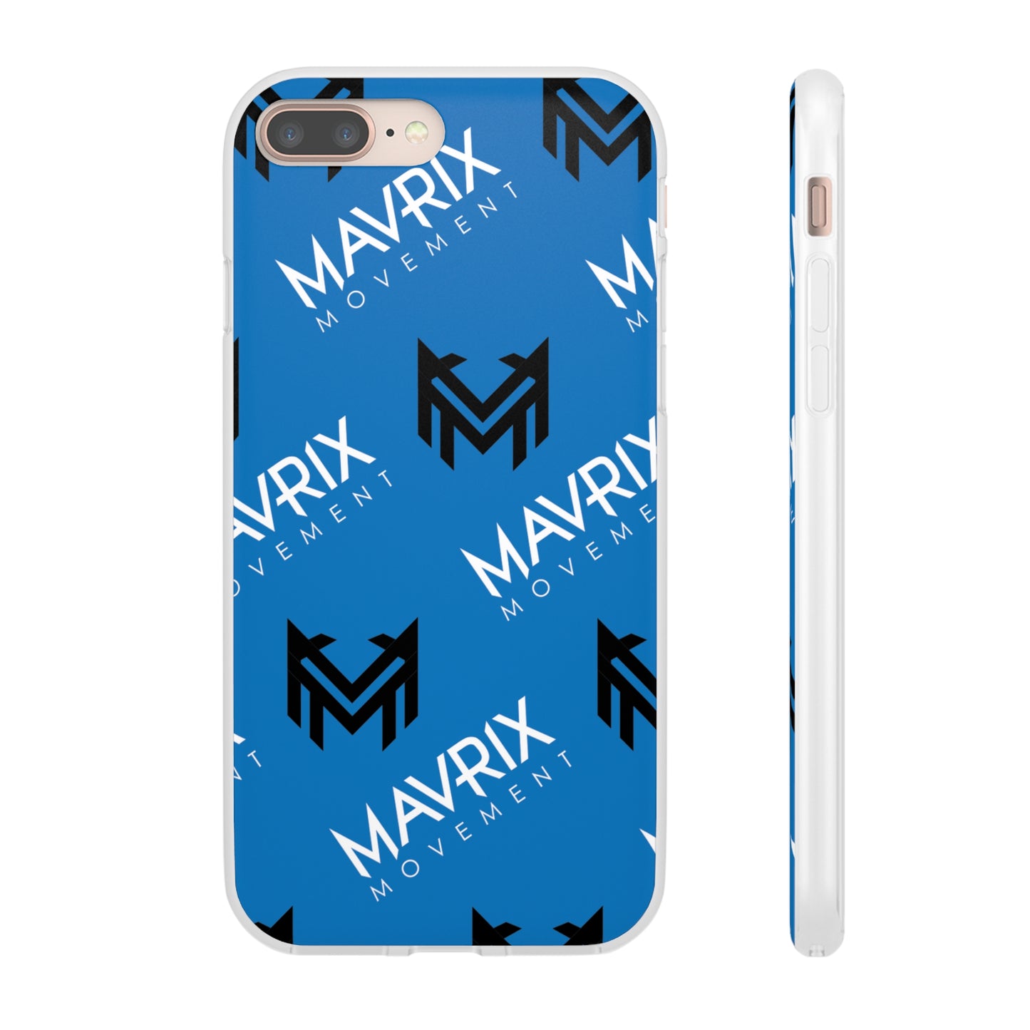 Mavrix Blue Pattern - Flexi Cases