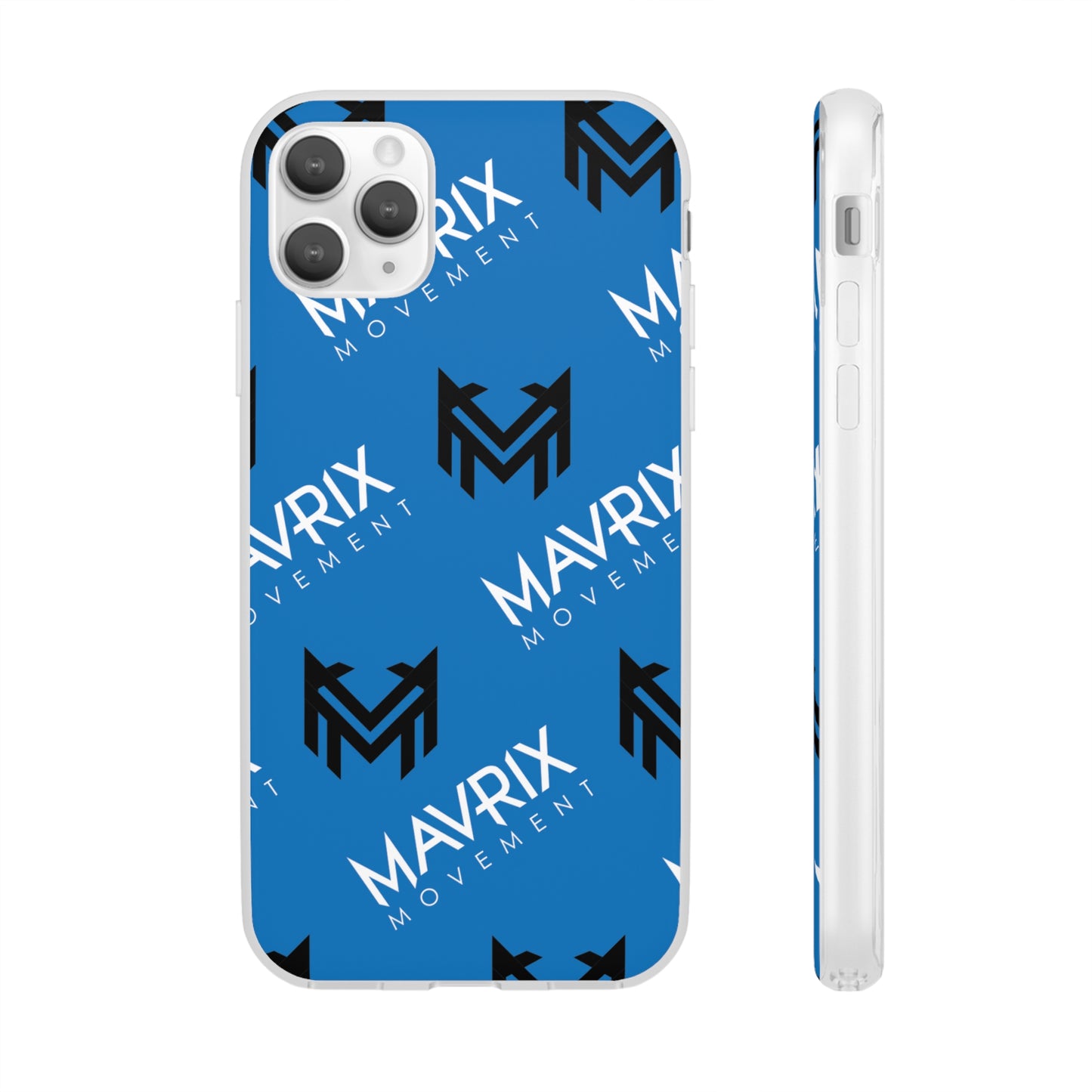 Mavrix Blue Pattern - Flexi Cases