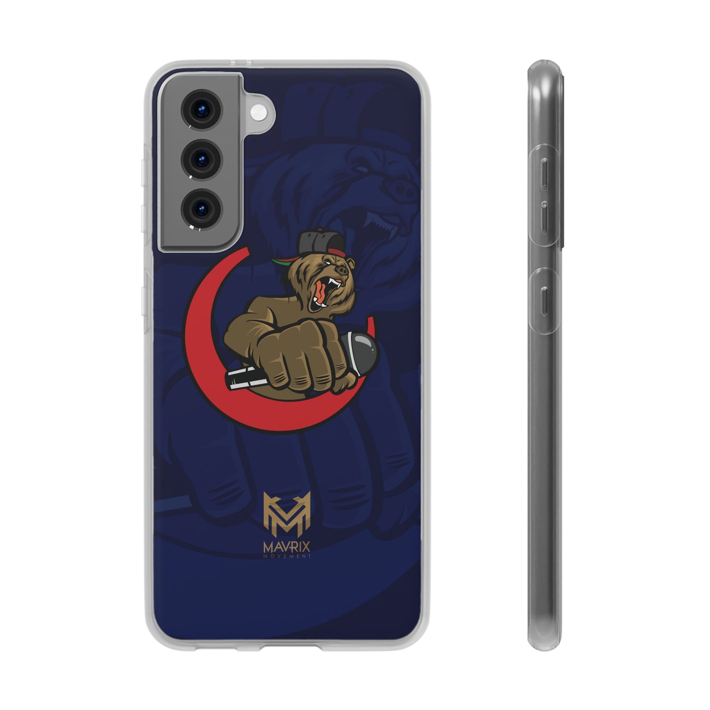 Lac Grizzly Logo - Flexi Cases