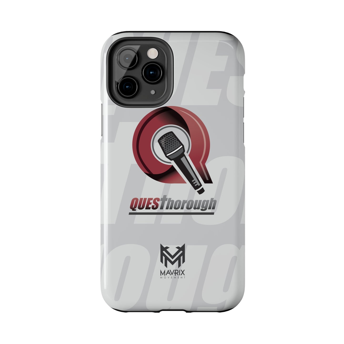 Mavrix QuesThorough Red - Case Mate Tough Phone Cases