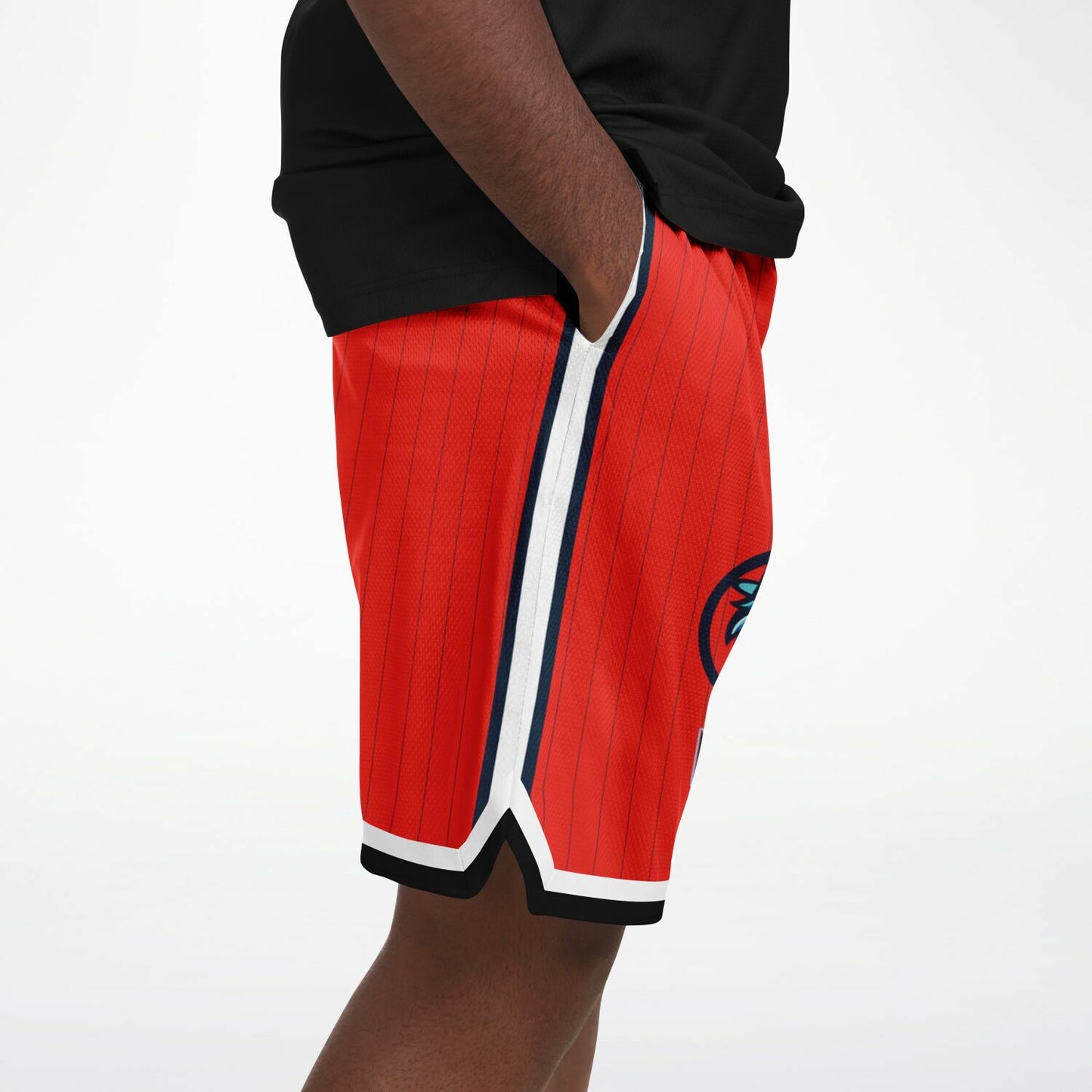 MOV Pinstripes Basketball Shorts