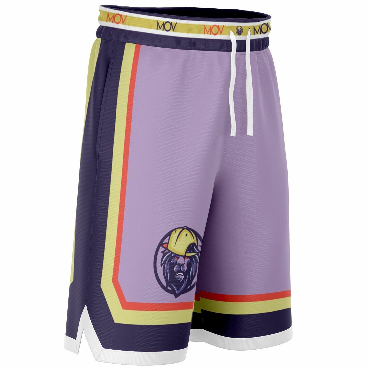 MOV Signature Purple Basketball Shorts