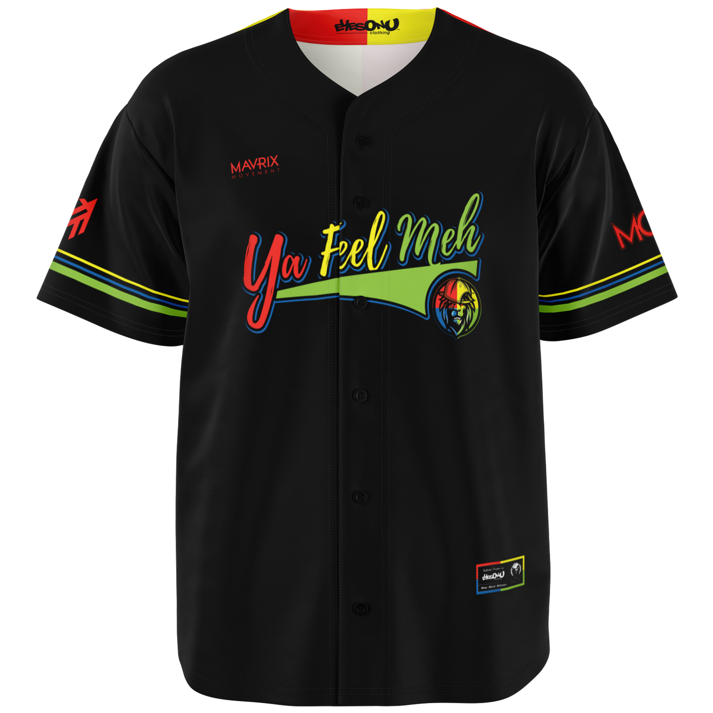 MOV Ya Feel Meh Baseball Jersey