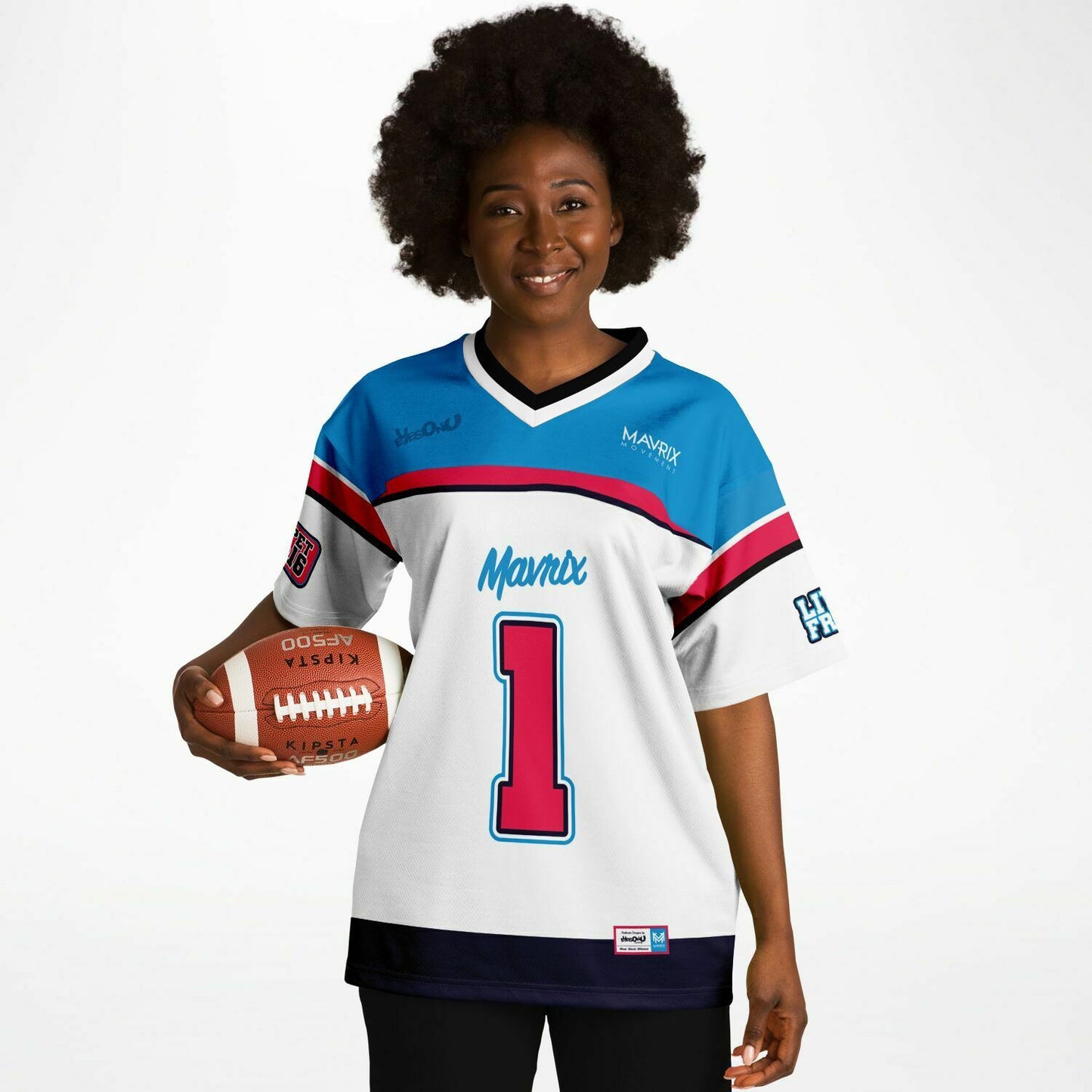 Mavrix Script Football Jersey
