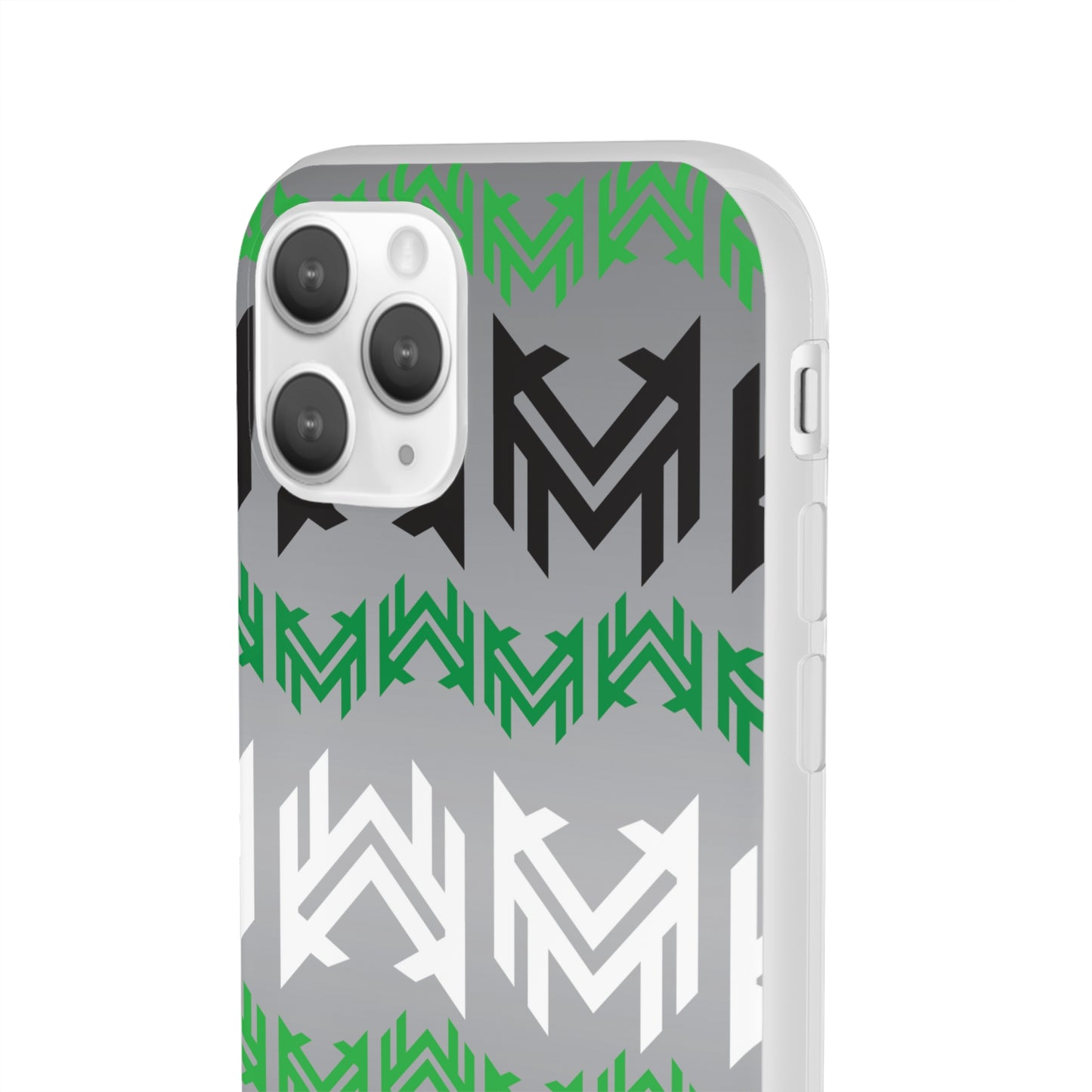 Mavrix Grey Pattern - Flexi Cases