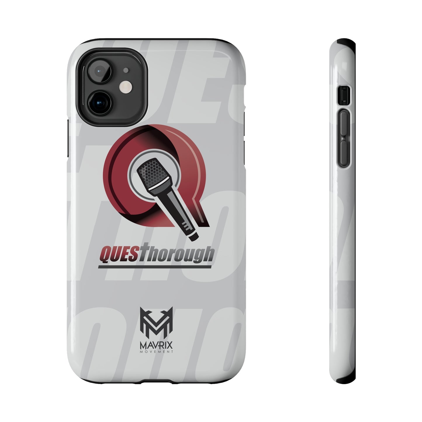 Mavrix QuesThorough Red - Case Mate Tough Phone Cases