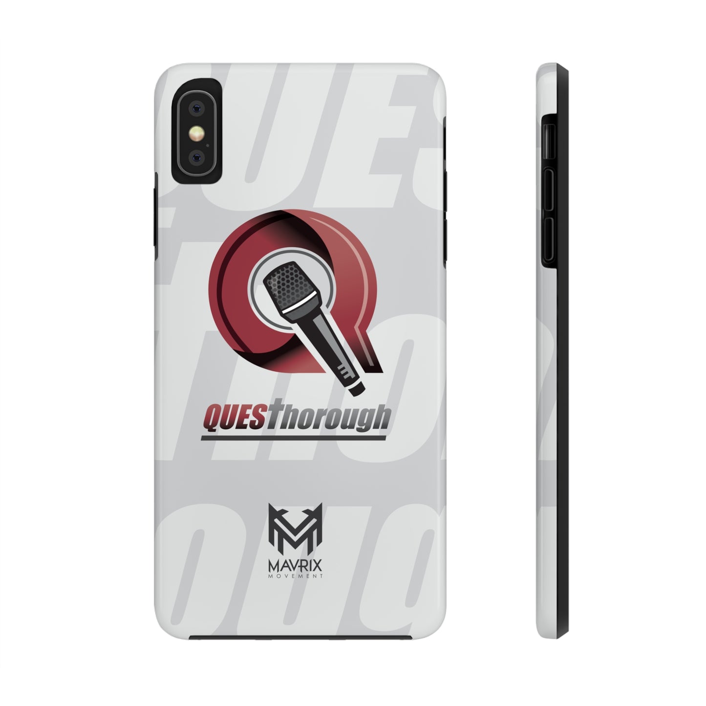 Mavrix QuesThorough Red - Case Mate Tough Phone Cases