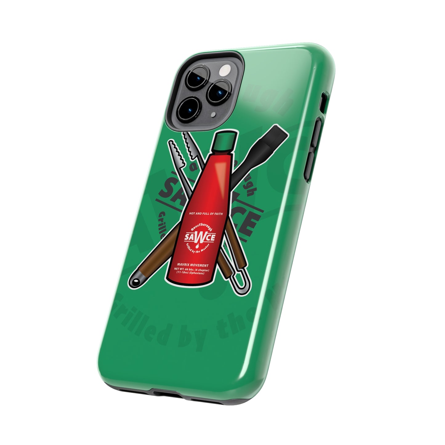 QuesThorough - saWce Bottle - Case Mate Tough Phone Cases