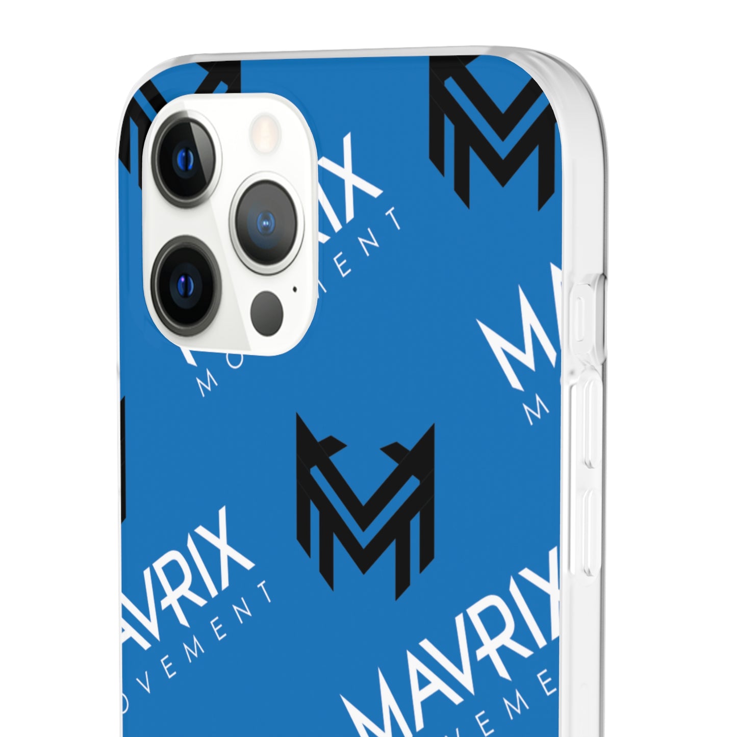 Mavrix Blue Pattern - Flexi Cases