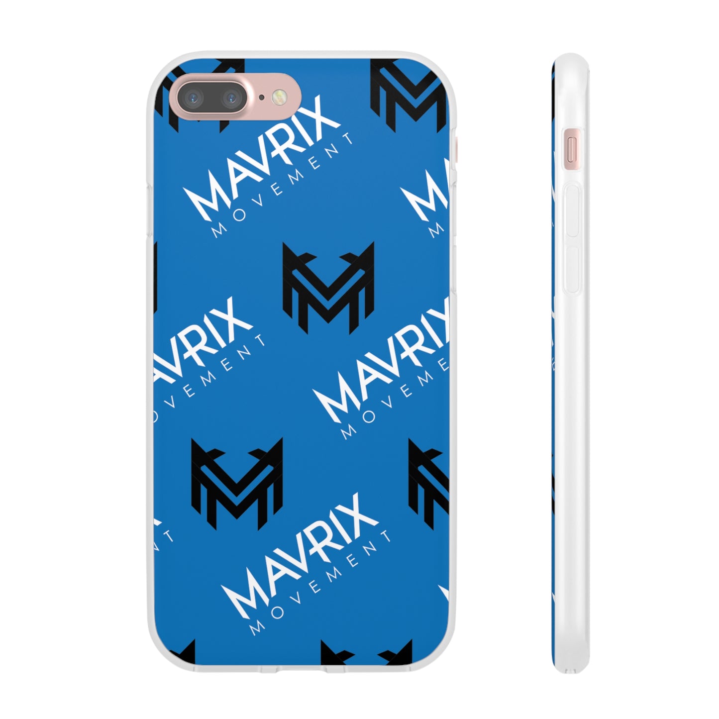 Mavrix Blue Pattern - Flexi Cases
