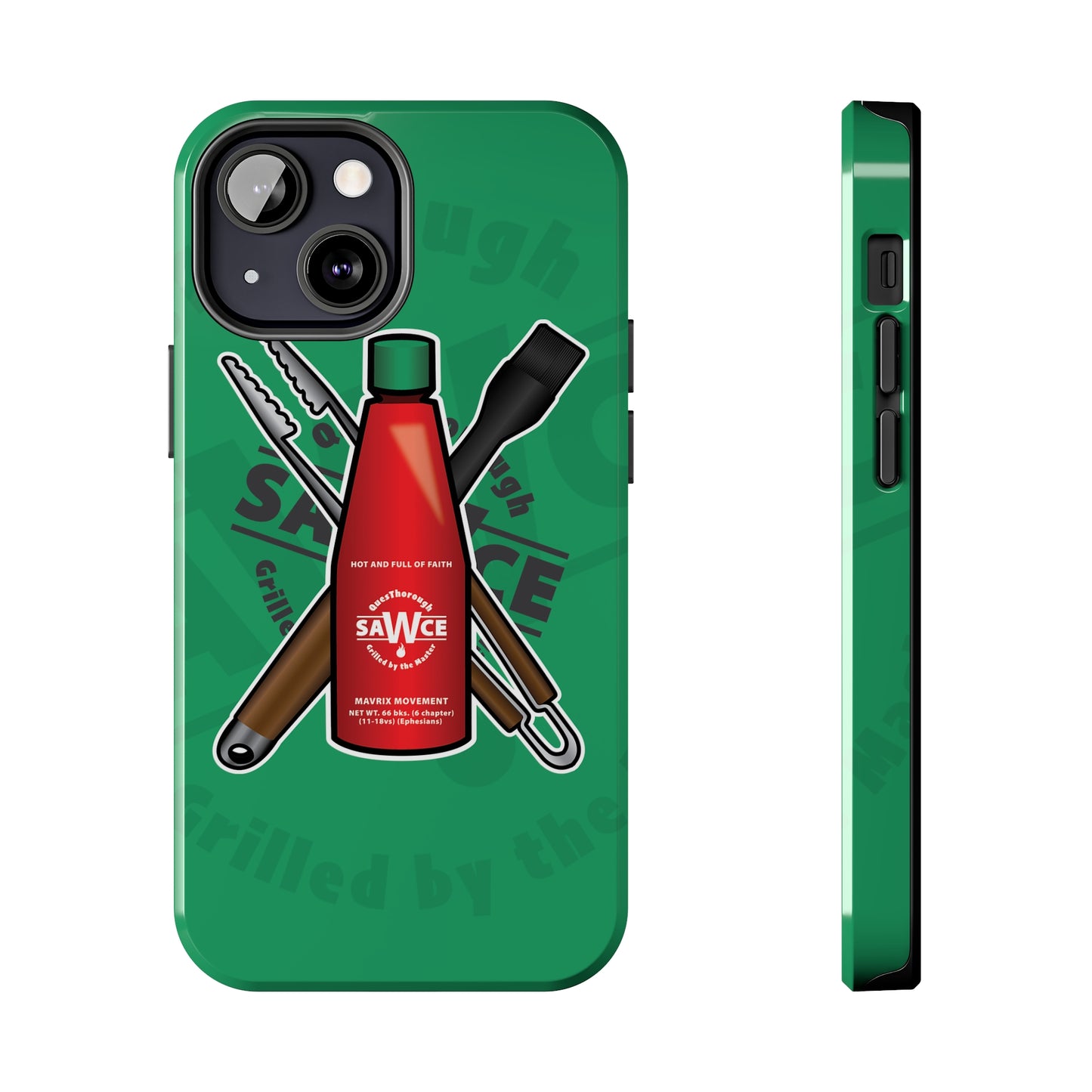 QuesThorough - saWce Bottle - Case Mate Tough Phone Cases