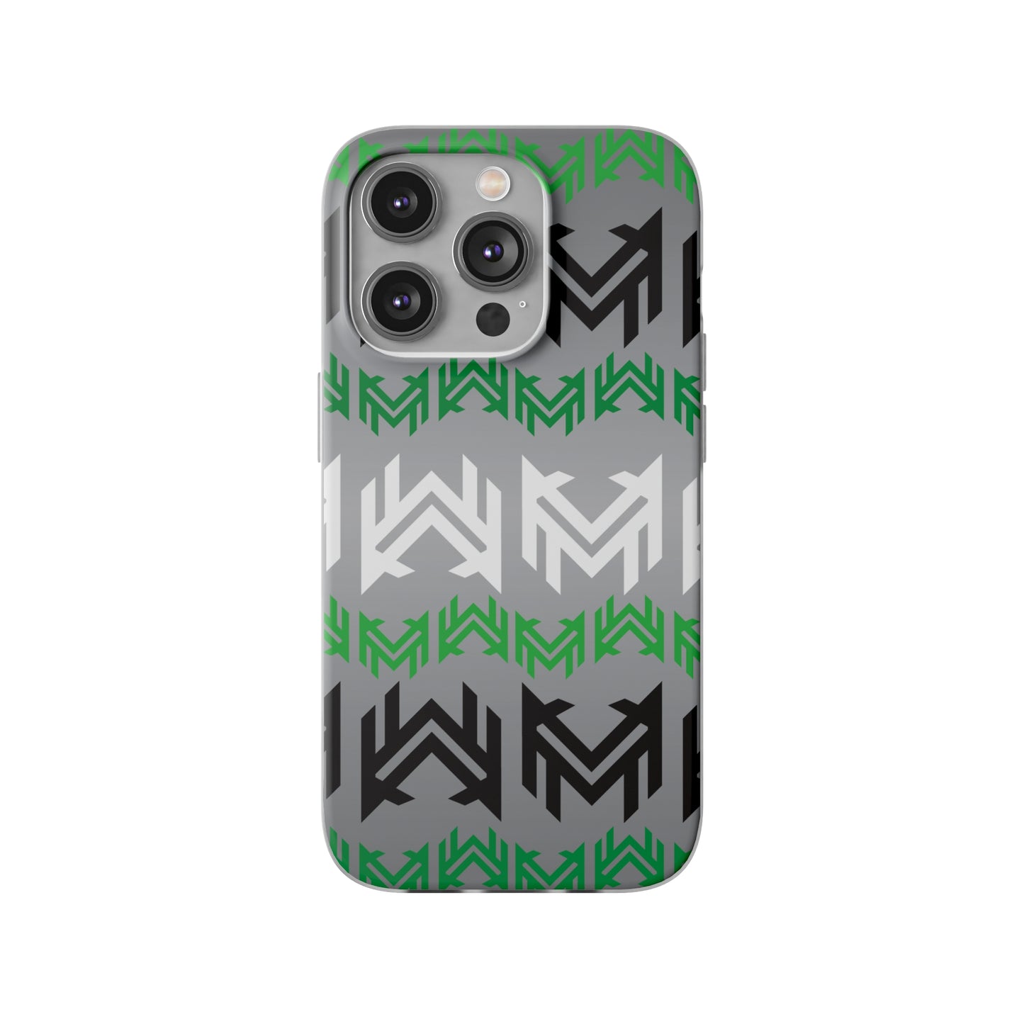 Mavrix Grey Pattern - Flexi Cases