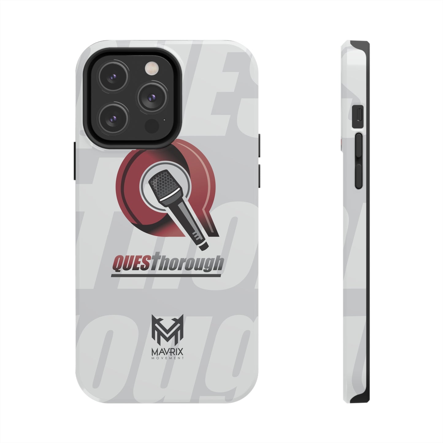 Mavrix QuesThorough Red - Case Mate Tough Phone Cases