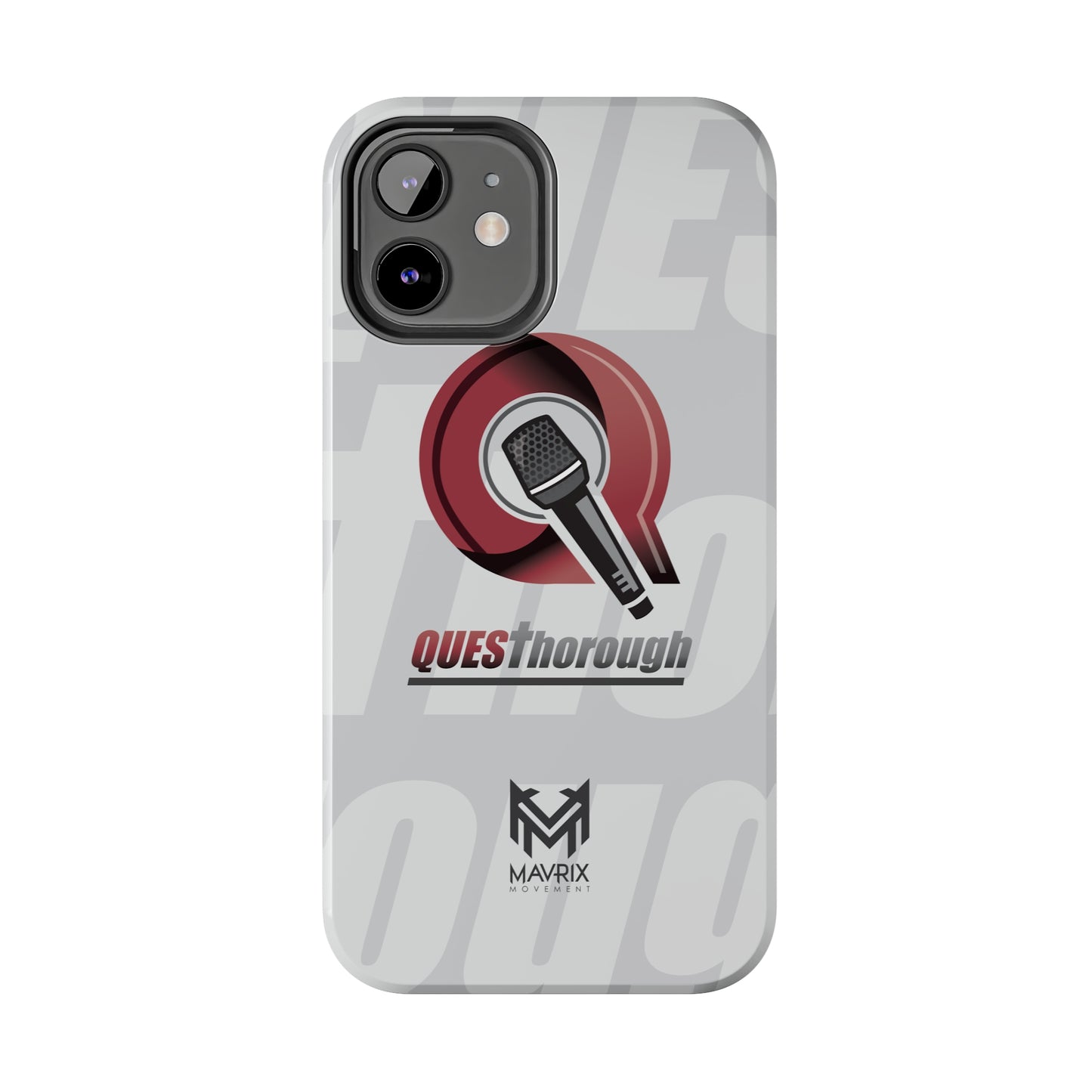 Mavrix QuesThorough Red - Case Mate Tough Phone Cases