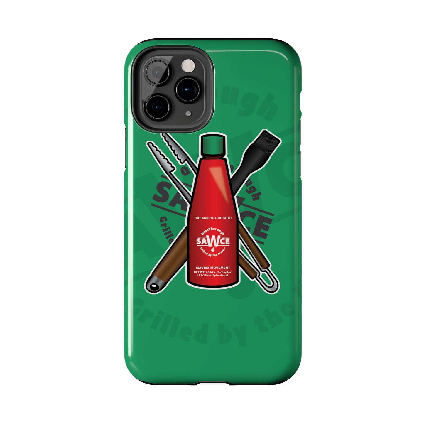 QuesThorough - saWce Bottle - Case Mate Tough Phone Cases