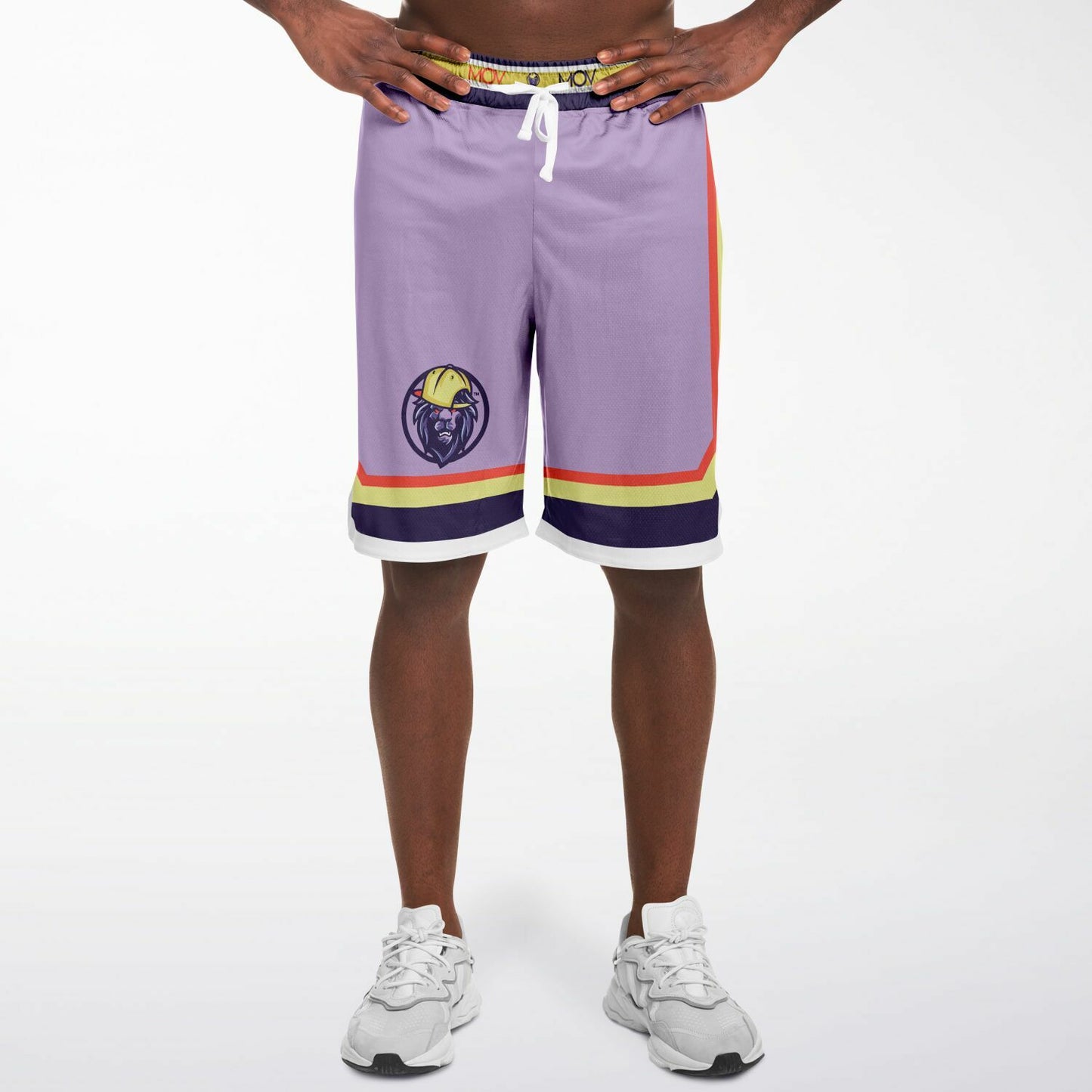 MOV Signature Purple Basketball Shorts