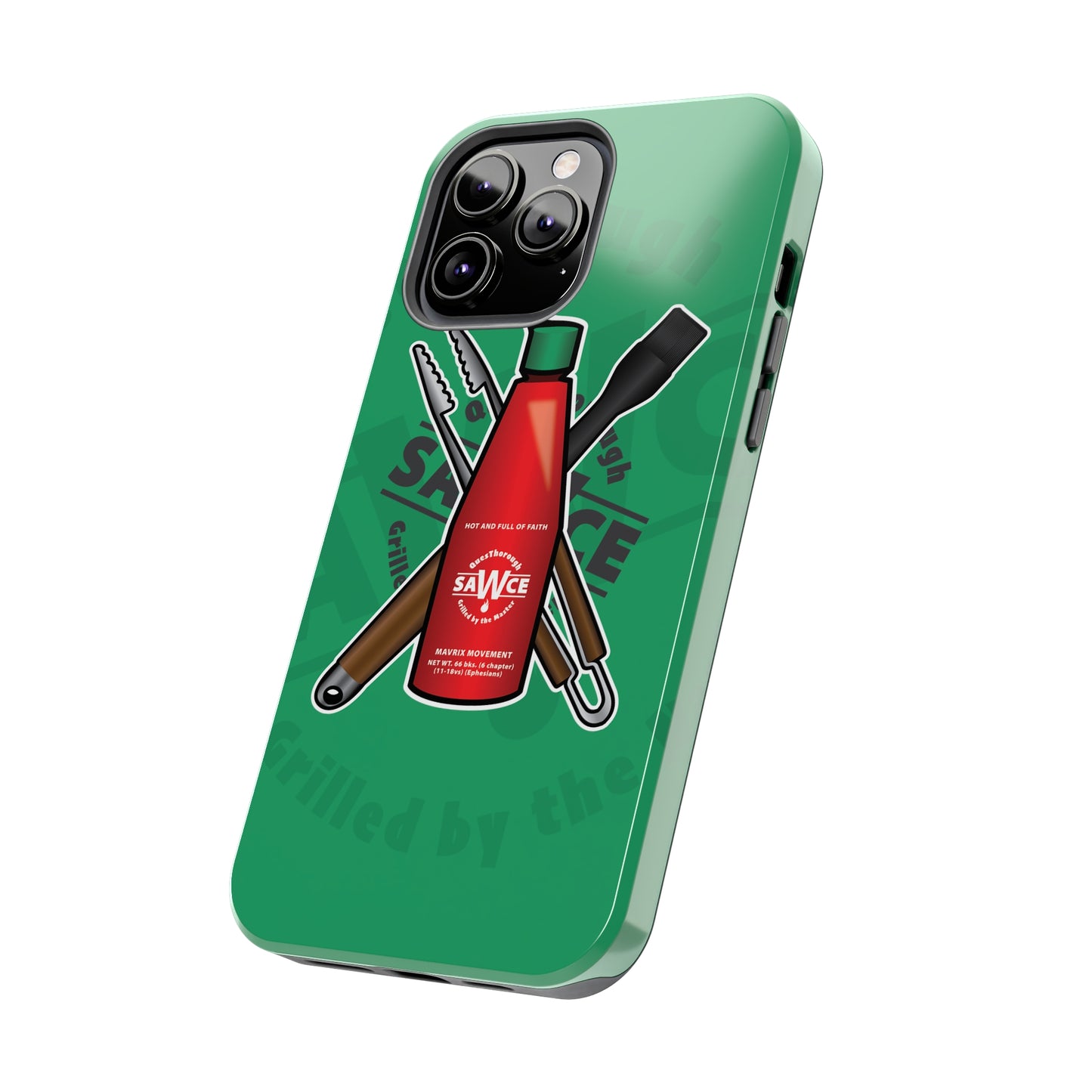 QuesThorough - saWce Bottle - Case Mate Tough Phone Cases