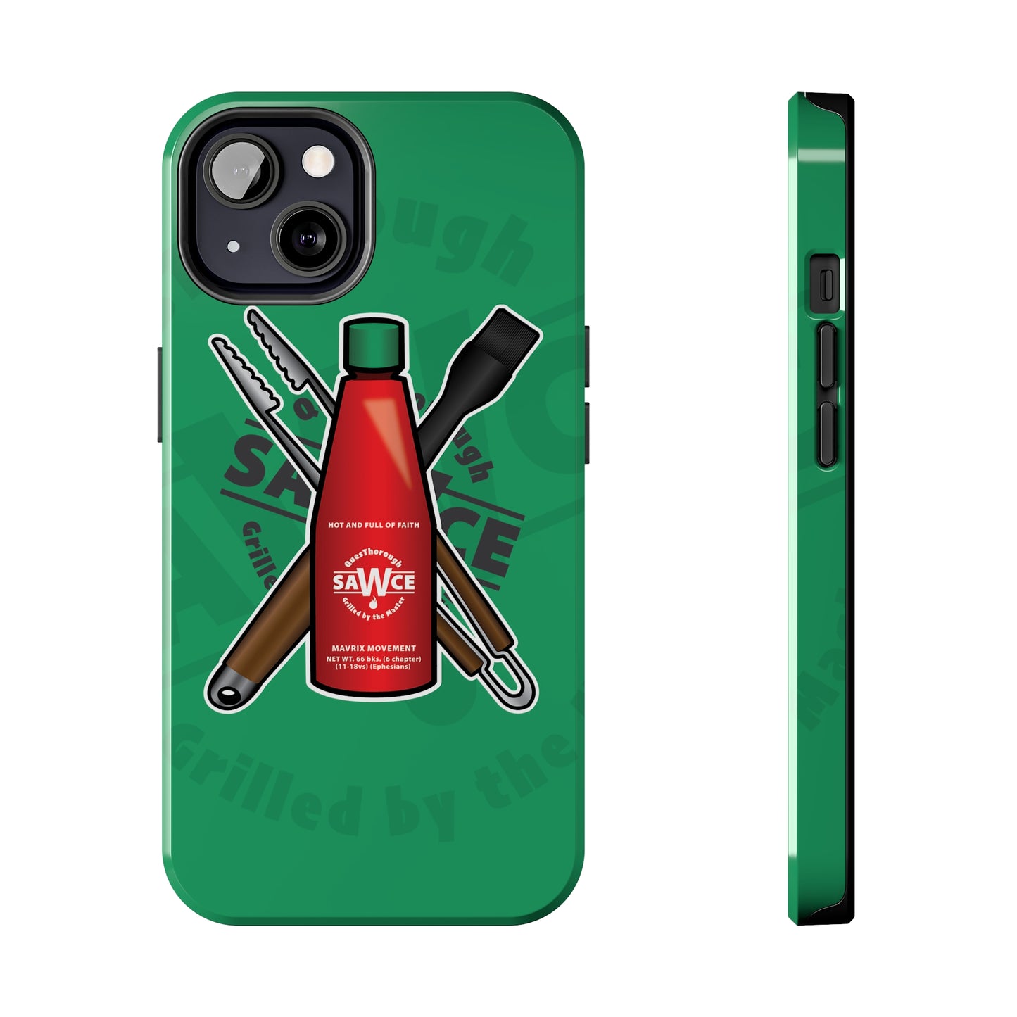 QuesThorough - saWce Bottle - Case Mate Tough Phone Cases