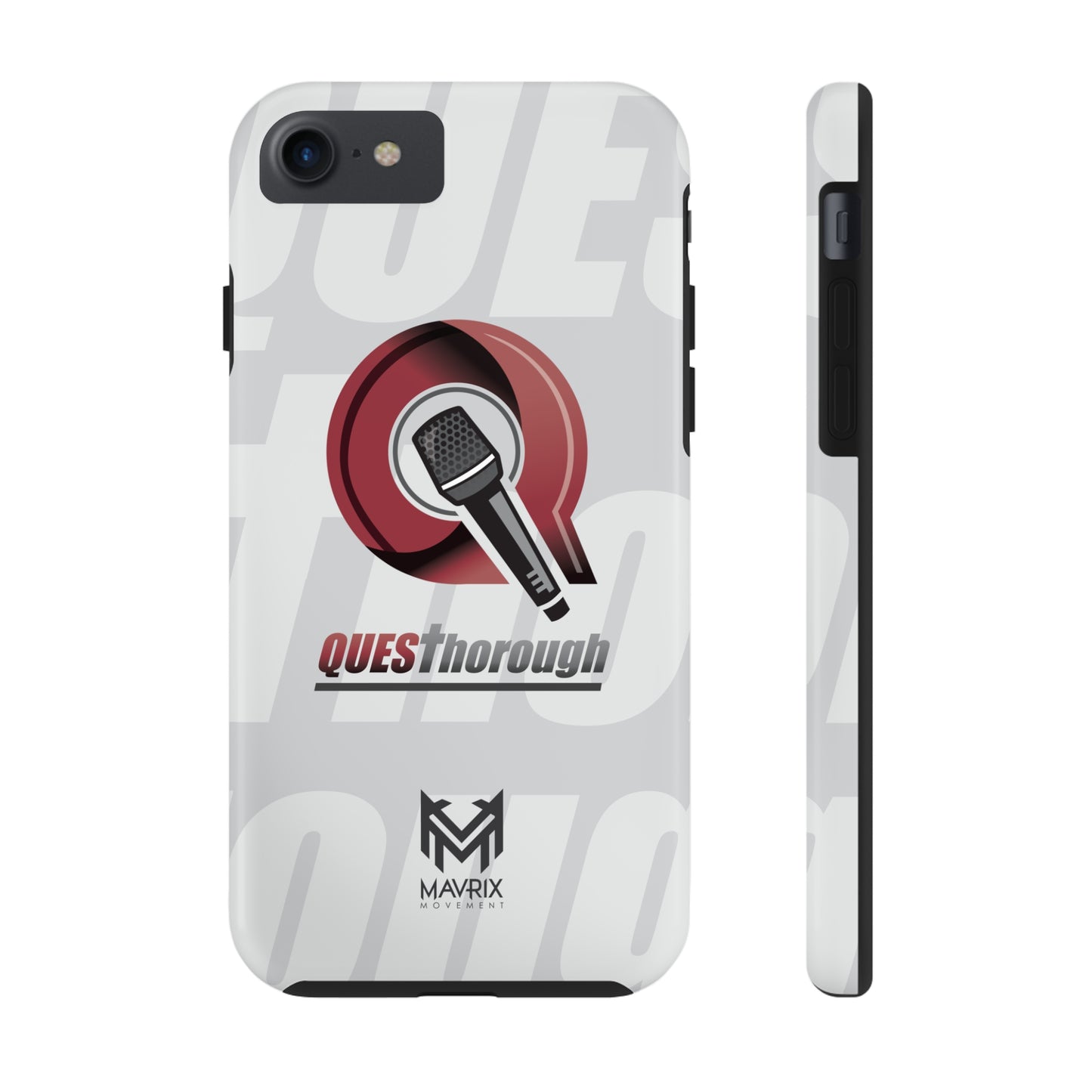 Mavrix QuesThorough Red - Case Mate Tough Phone Cases