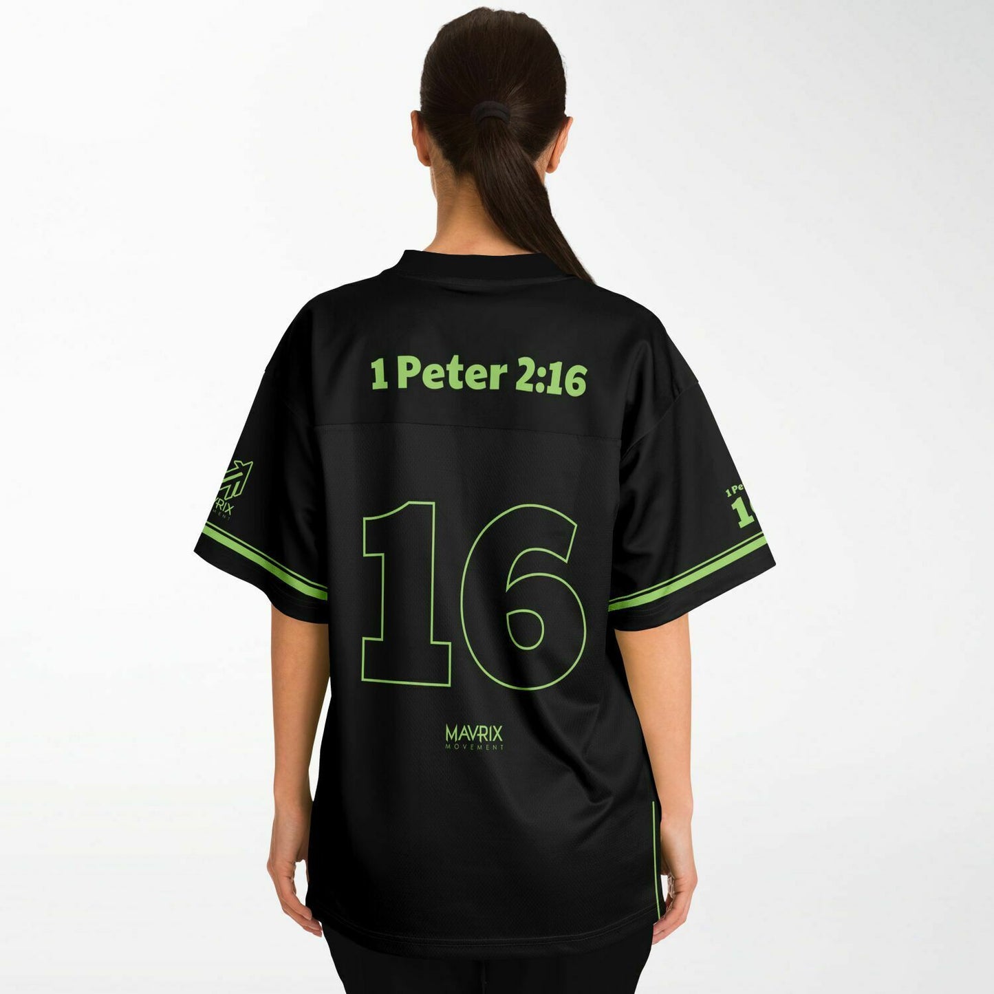 Mavrix Lime Football Jersey