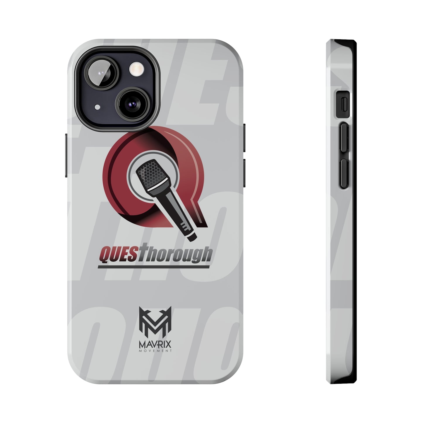 Mavrix QuesThorough Red - Case Mate Tough Phone Cases
