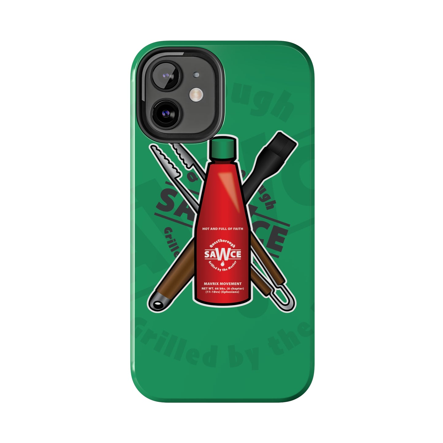 QuesThorough - saWce Bottle - Case Mate Tough Phone Cases