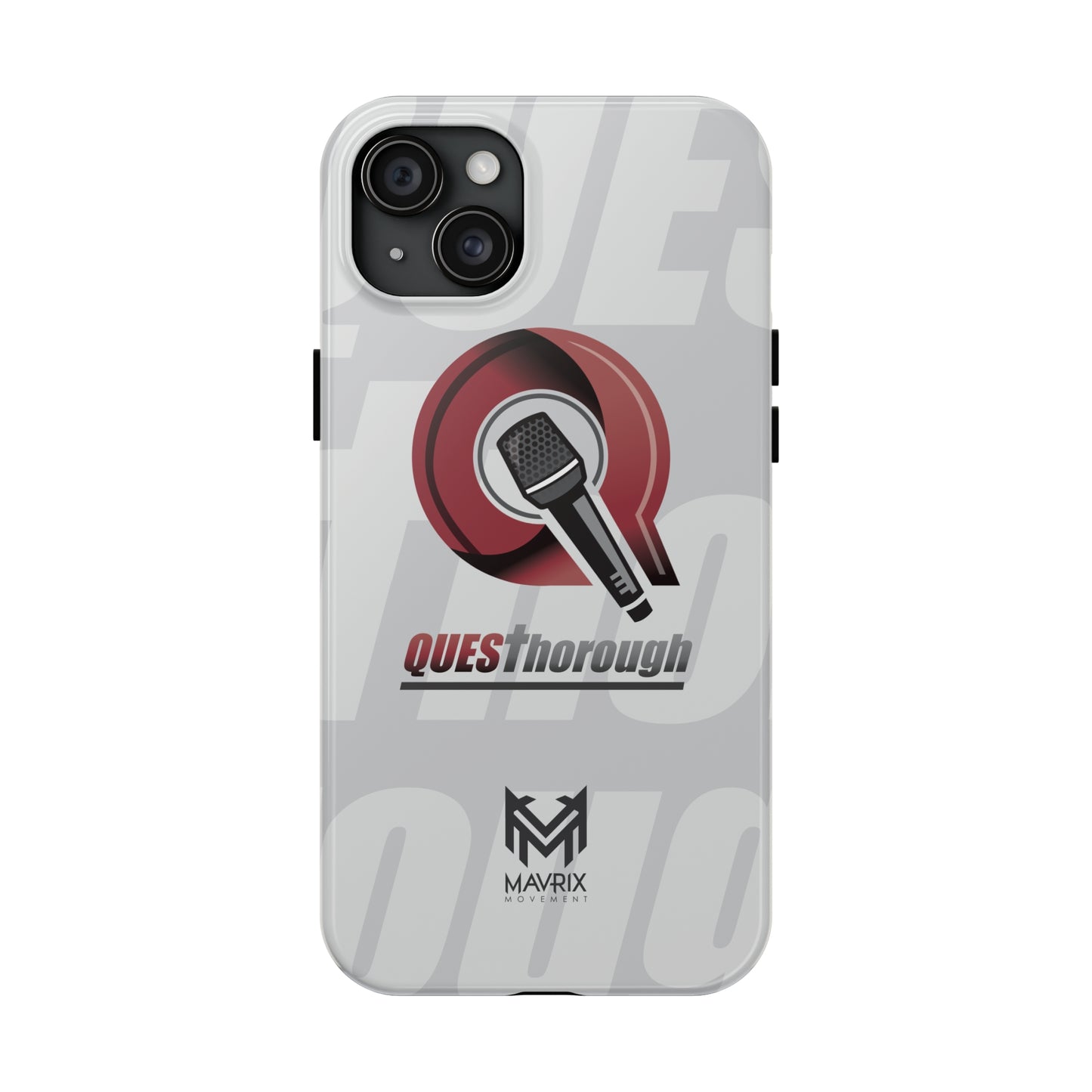 Mavrix QuesThorough Red - Case Mate Tough Phone Cases