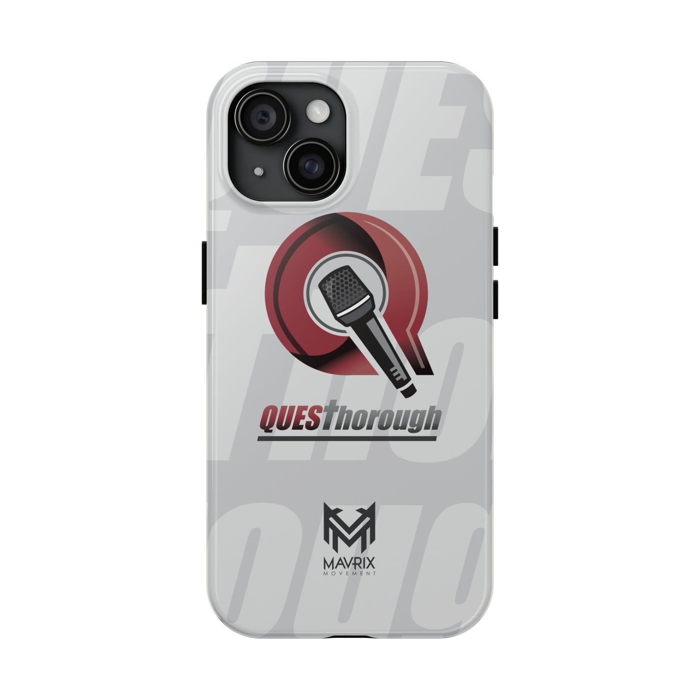 Mavrix QuesThorough Red - Case Mate Tough Phone Cases