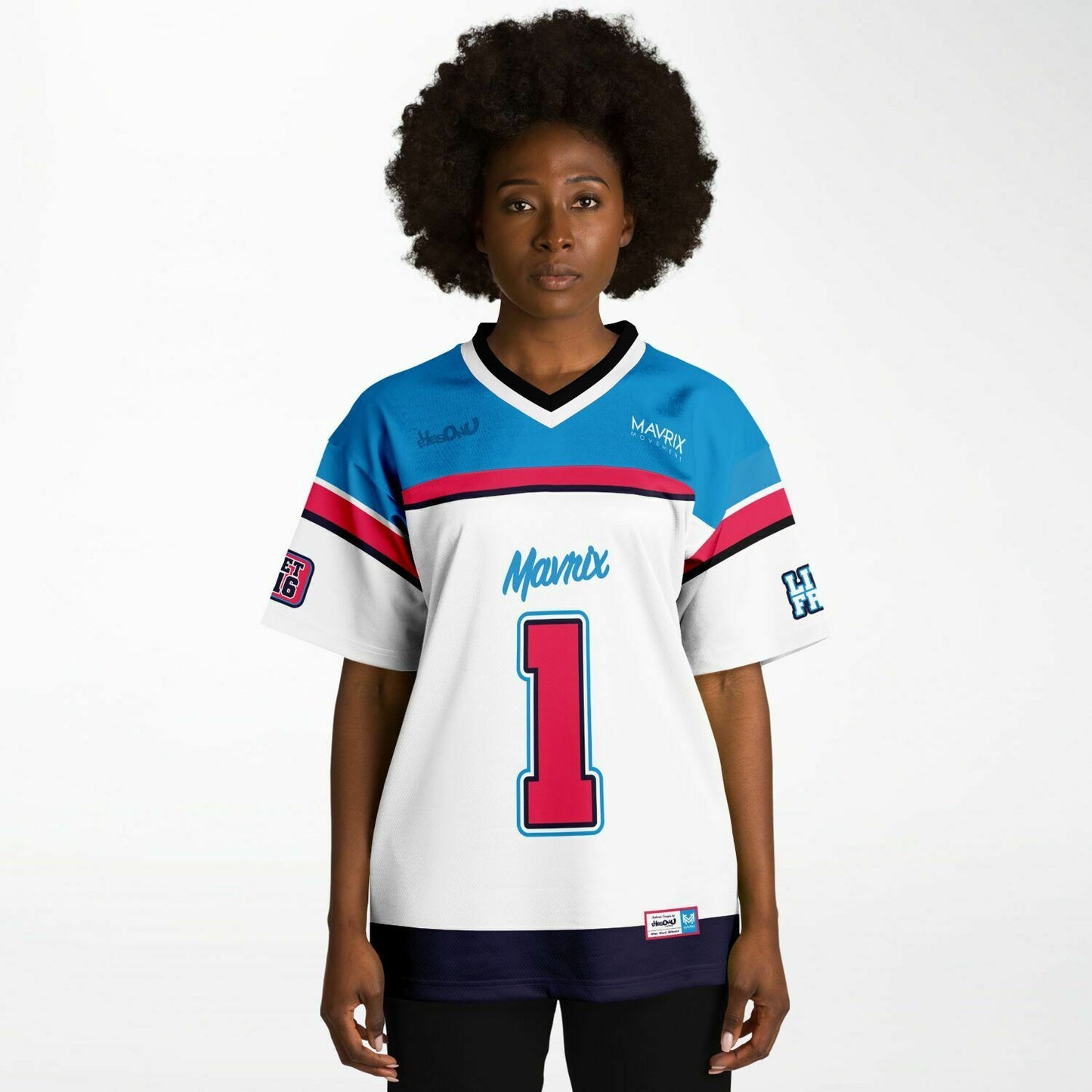 Mavrix Script Football Jersey