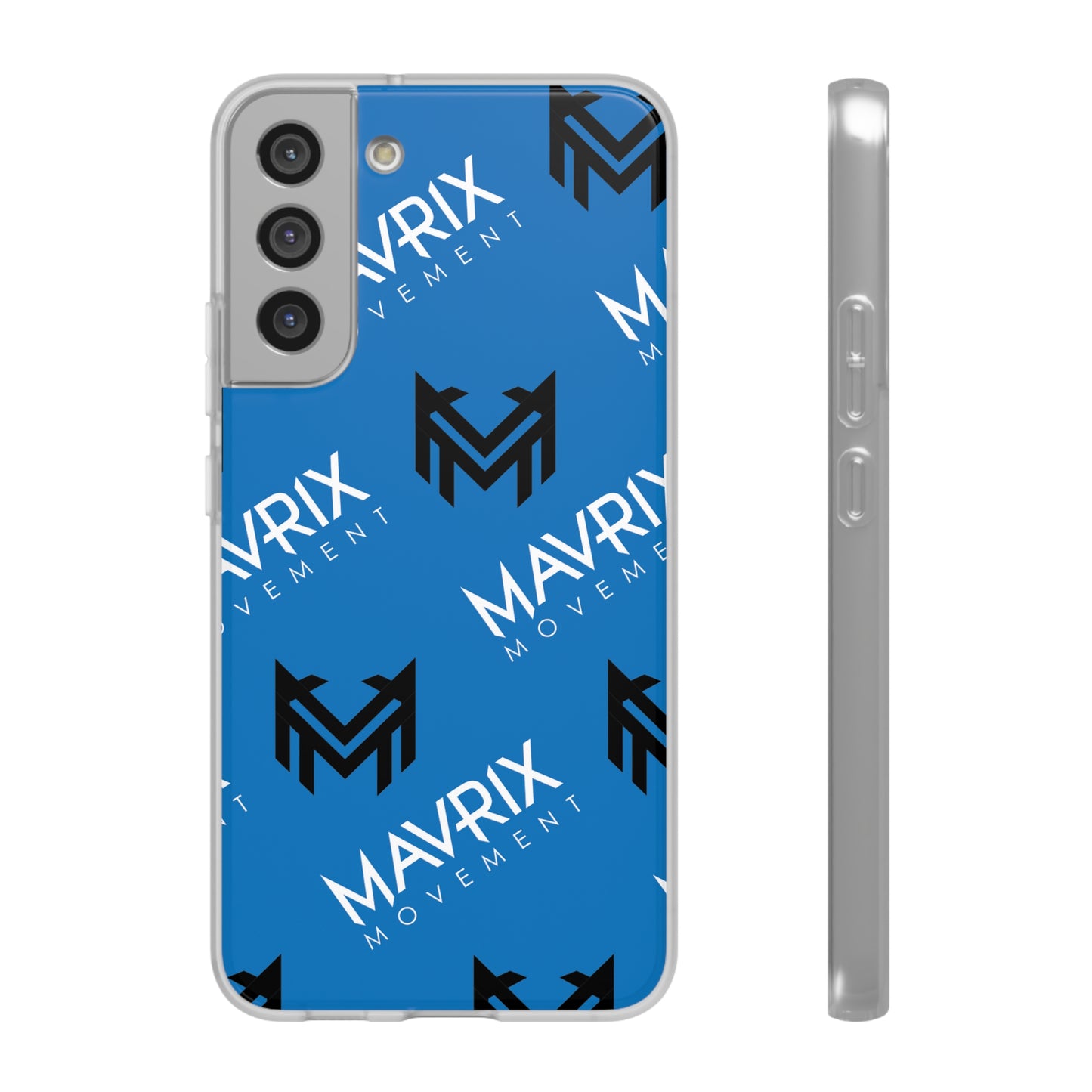 Mavrix Blue Pattern - Flexi Cases