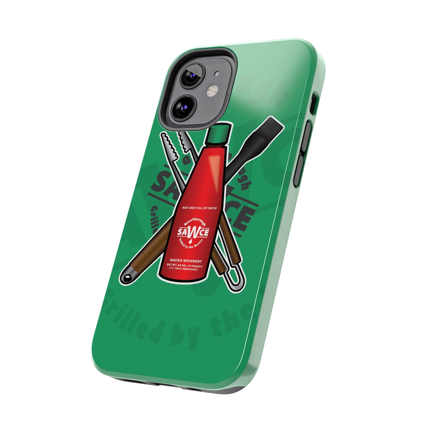 QuesThorough - saWce Bottle - Case Mate Tough Phone Cases