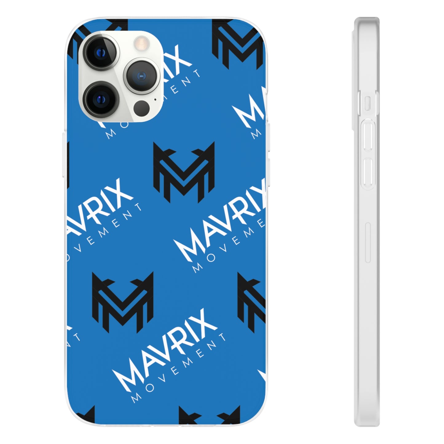 Mavrix Blue Pattern - Flexi Cases