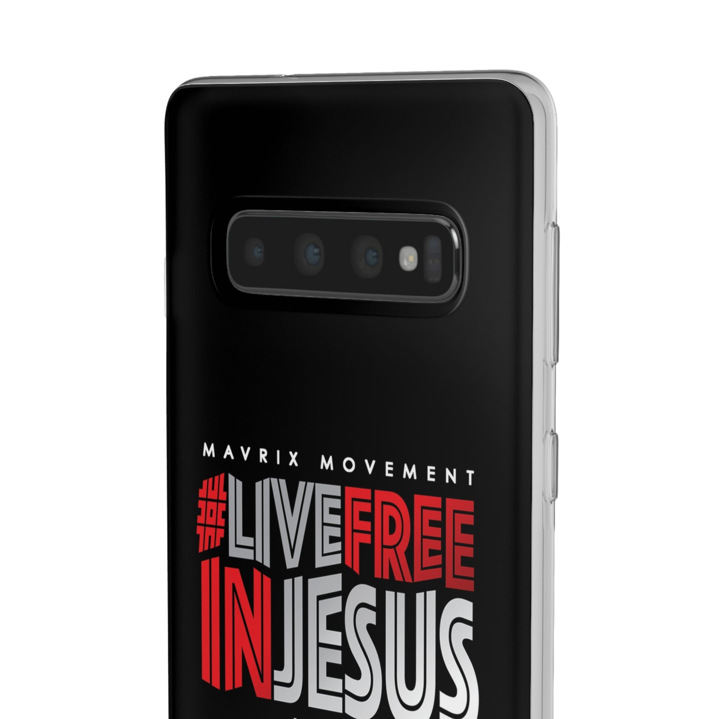 Mavrix #LIVEFREEINJESUS - Flexi Cases